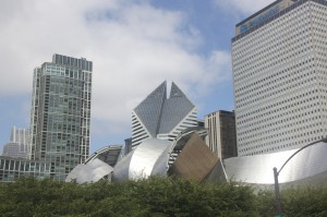 Diamond Building from Millennium Park