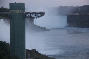 Falls in the evening